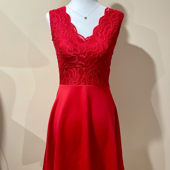 Street Wear Red dress size M - Picture 1 of 6